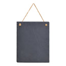 Hänger Tafel aus Schieferplatten Schwarz (B/H) 20x25cm