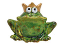 Froschkönig aus Keramik Grün (B/H/T) 7x5x4cm