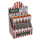 Kugelschreiber mit LED-Weihnachtsleuchtmotiv,