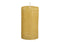 Kerze Shimmer Finish aus Wachs Gold (B/H/T) 6,8x12x6,8cm