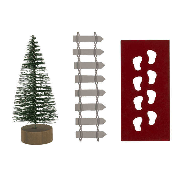 Weihnachtselfen Tür-Set,