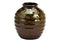 Vase aus Keramik Grün (B/H/T) 14x16x14cm