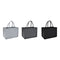 Tasche mit Henkel  aus Filz grau 3-fach, (B/H/T) 50x35x27cm