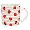 Becher Marienk‰fer Dekor aus Porzellan bunt (B/H/T) 12x9x9cm 350ml