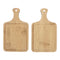 Servierbrett 2-er Set, aus Bambus natur (B/H/T) 19x1x11cm