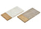 Sevierplatte aus Marmor, Mangoholz beige, weiß 2-fach, (B/H/T) 31x1,5x15cm