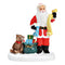 Miniatur Geschenke bringender Weihnachtsmann aus Poly bunt (B/H/T) 6x8x4cm