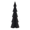 Aufsteller Tannenbaum Honeycomb aus Papier/Pappe schwarz (B/H/T) 20x60x20cm