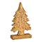 Aufsteller Tannenbaum aus Mangoholz natur (B/H/T) 18x28x6cm