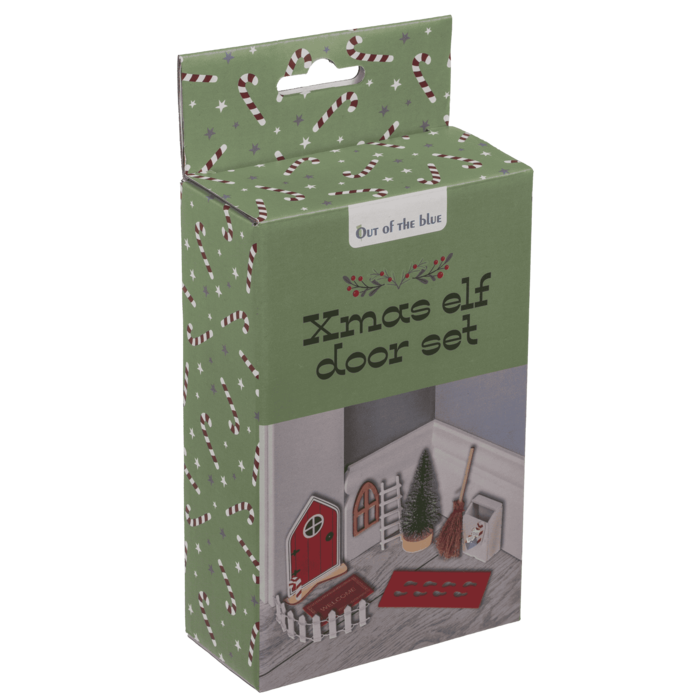 Weihnachtselfen Tür-Set,