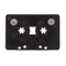 Kühlschrank-Magnet, Retro-Kassette,