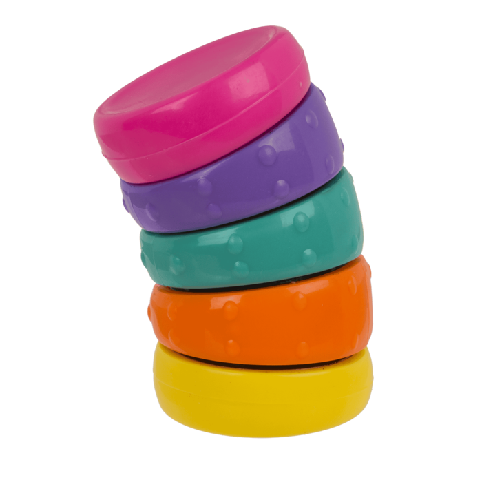 Dreh-Spielzeug, Regenbogen, 3,5 x 7 cm,