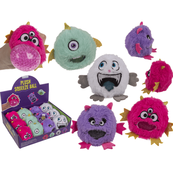 Plüsch Squeeze-Ball, Monster,