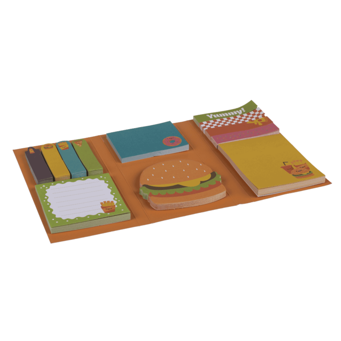 Haftnotizen, Fast Food,