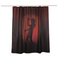 Duschvorhang, Singer Silhouette, 180 x 180 cm,