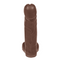 Penis-Seife mit Saugnapf, Braun,