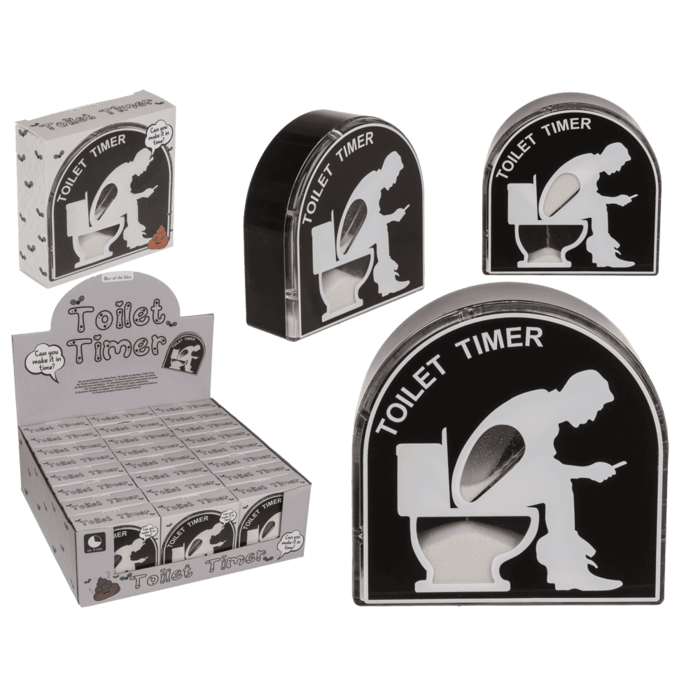 Kunststoff-Sanduhr, Toilet Timer,