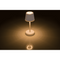 Rosafarbene Tisch-Lampe mit LED,