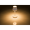Rosafarbene Tisch-Lampe mit LED,