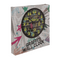 Wanduhr, Graffiti, 30 x 30 x 4,5 cm,