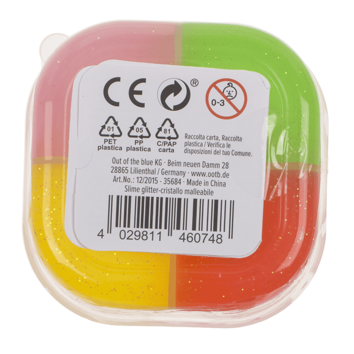 Glitter Kristall-Knet-Schleim, ca. 120 g,