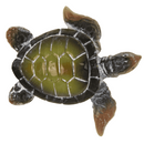 Polyresin-Dekofigur, Schildkröte, 5,5  x 2 cm,