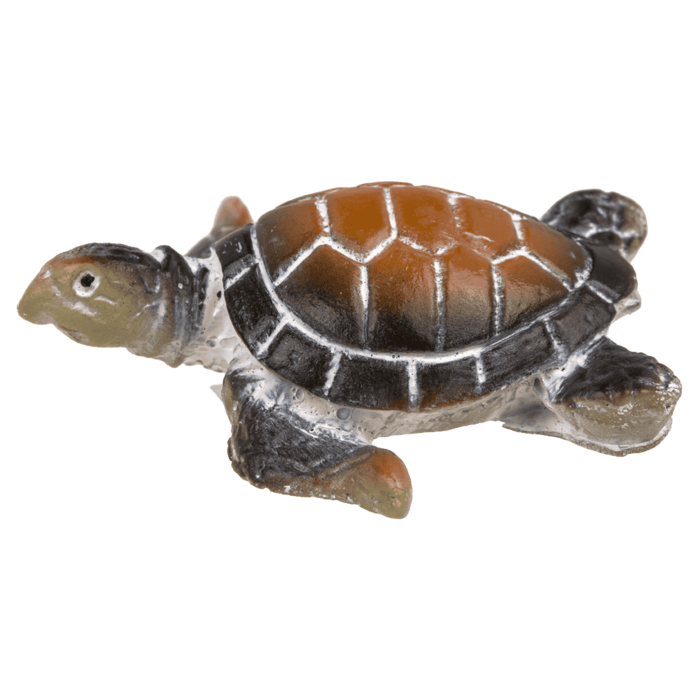 Polyresin-Dekofigur, Schildkröte, 5,5  x 2 cm,