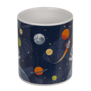 Becher, Space, aus Steingut, 8 x 10 cm,