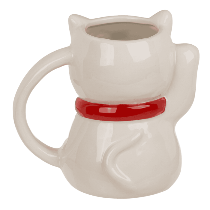 Becher, Lucky Cat, aus Dolomit,