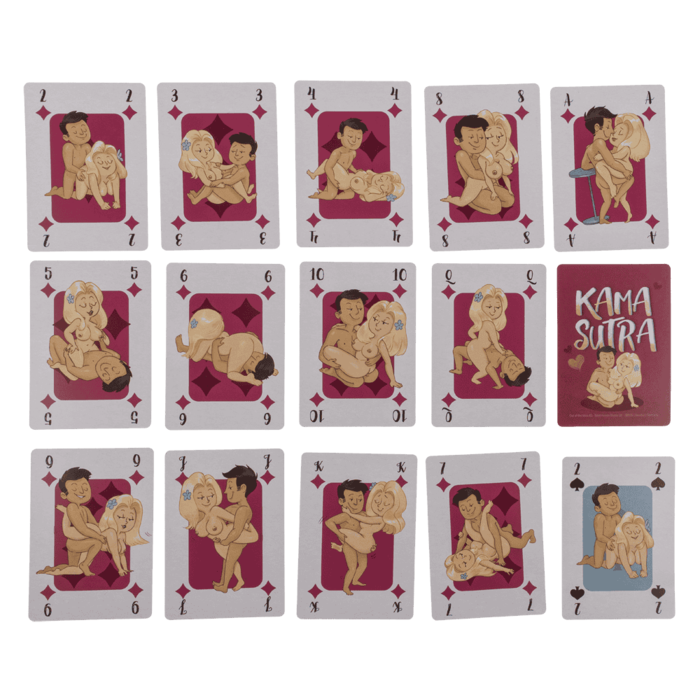 Spielkarten, Kamasutra Comic II,