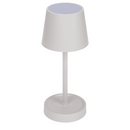 Weiße Tisch-Lampe mit LED,