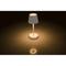 Weiße Tisch-Lampe mit LED,