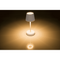 Weiße Tisch-Lampe mit LED,