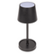 Schwarze Tisch-Lampe mit LED,