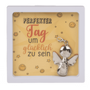 Engel Schlüssenanhänger, 3,6 x 4,5 x 0,7 cm,