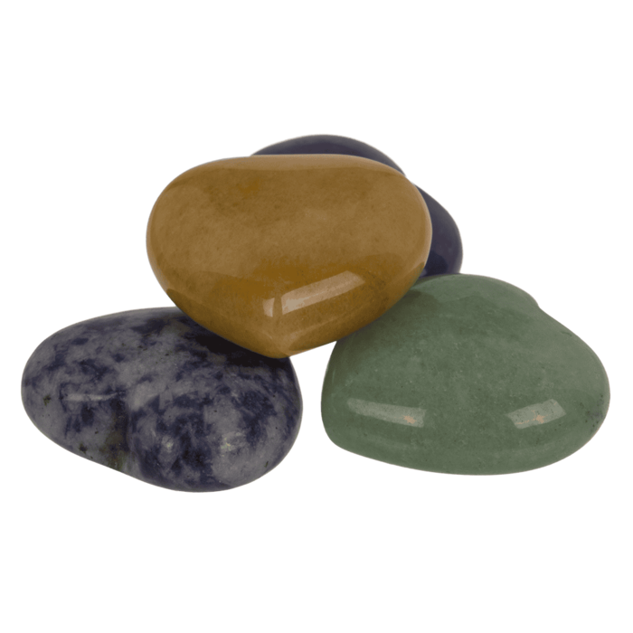 Edelstein, Herz, 2,5 cm,