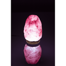 LED-Salzkristall-Lampe, farbwechselnd,