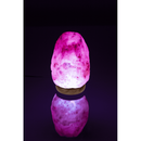 LED-Salzkristall-Lampe, farbwechselnd,