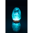LED-Salzkristall-Lampe, farbwechselnd,