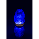 LED-Salzkristall-Lampe, farbwechselnd,
