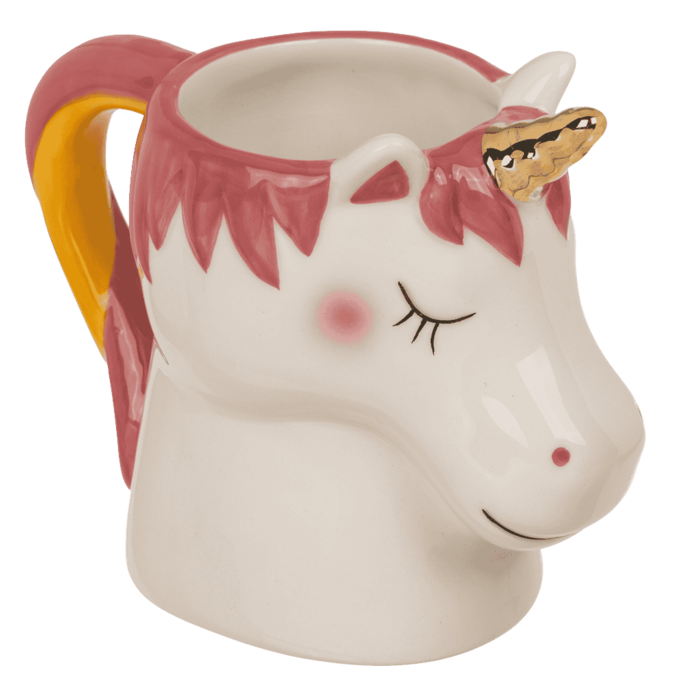 Becher, Einhorn, Dream Big, 15 x 11 cm,