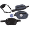 Faltbare Bauchtasche,  mit Front- & Nebenfach,