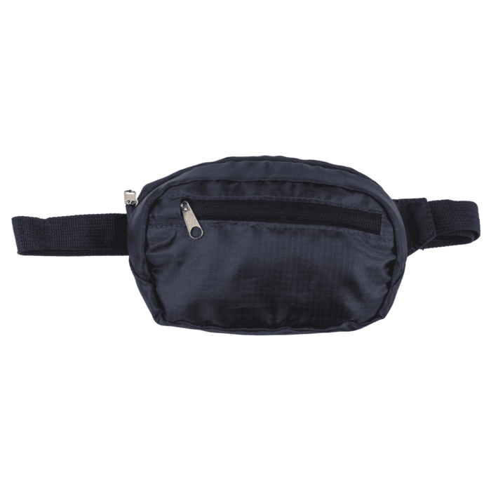 Faltbare Bauchtasche,  mit Front- & Nebenfach,