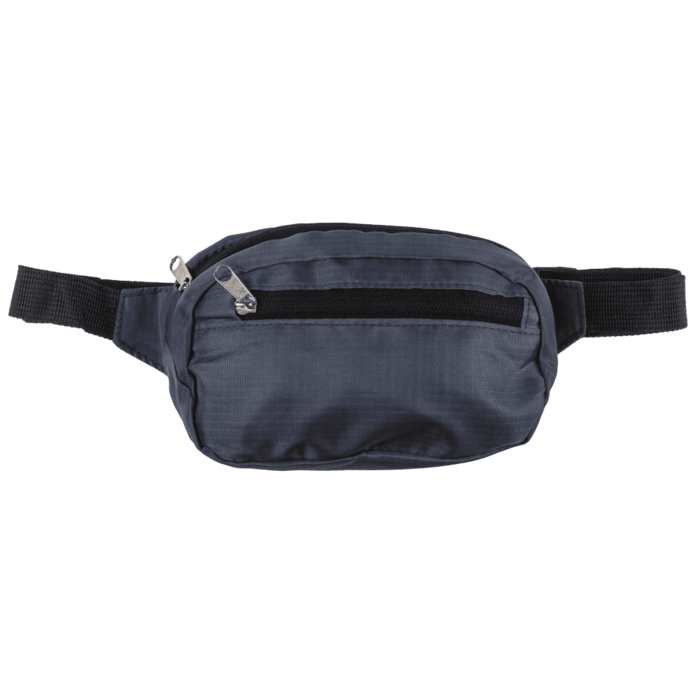Faltbare Bauchtasche,  mit Front- & Nebenfach,