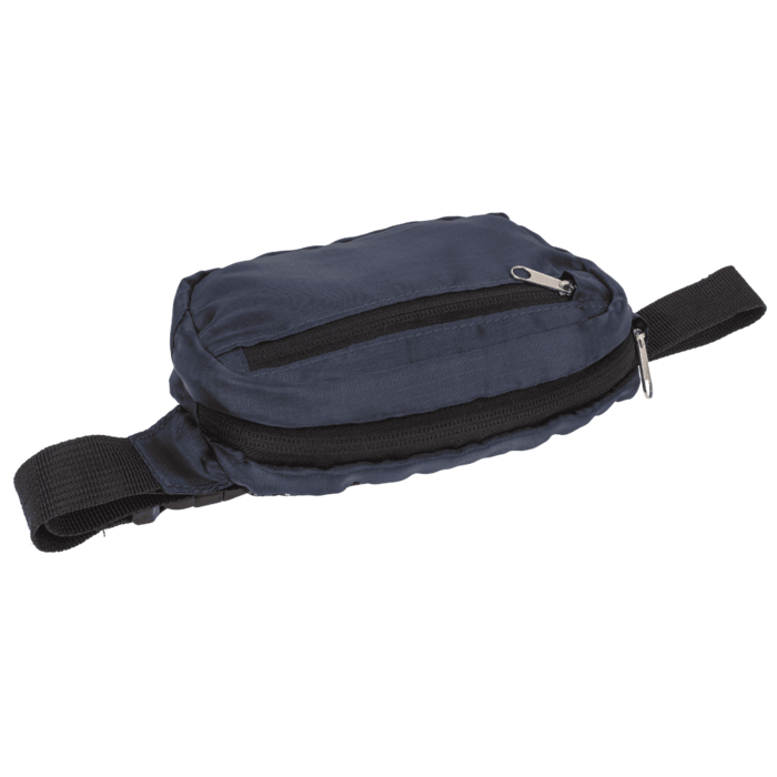 Faltbare Bauchtasche,  mit Front- & Nebenfach,