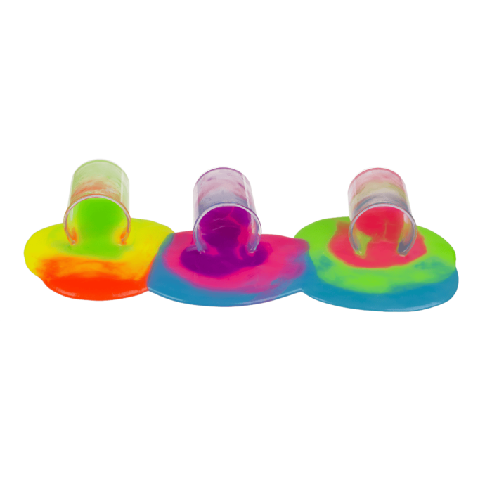 Neon-Schleim, Rainbow, ca. 65 g,
