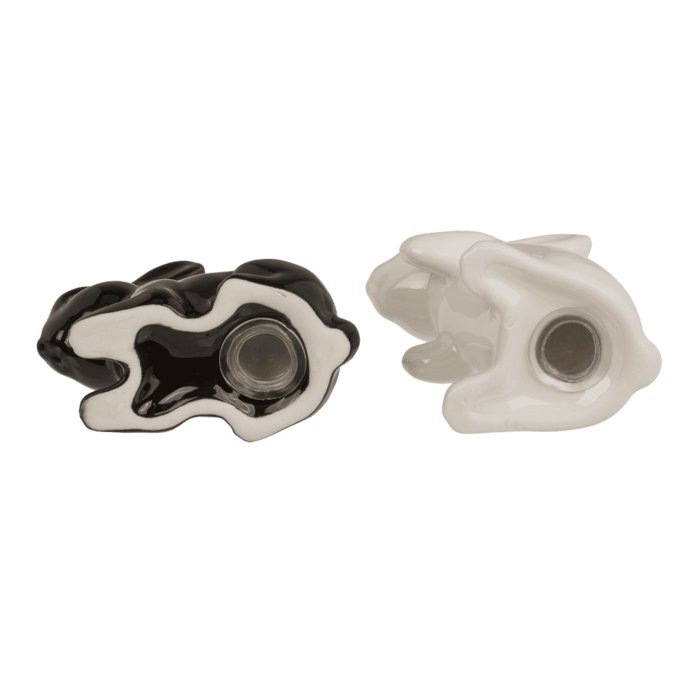 Salz- & Pfefferstreuer, Hasen, 11 x 4,5 x 8 cm,