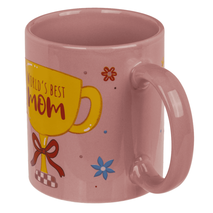 "Geschenkset, World's Best Mom, Becher und Socken,"