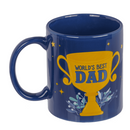 "Geschenkset, World's Best Dad, Becher und Socken,"