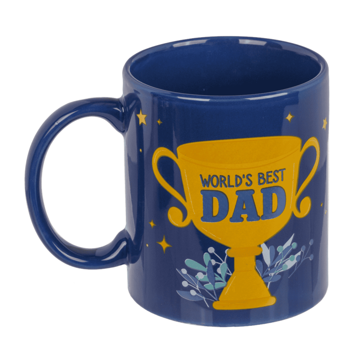 "Geschenkset, World's Best Dad, Becher und Socken,"